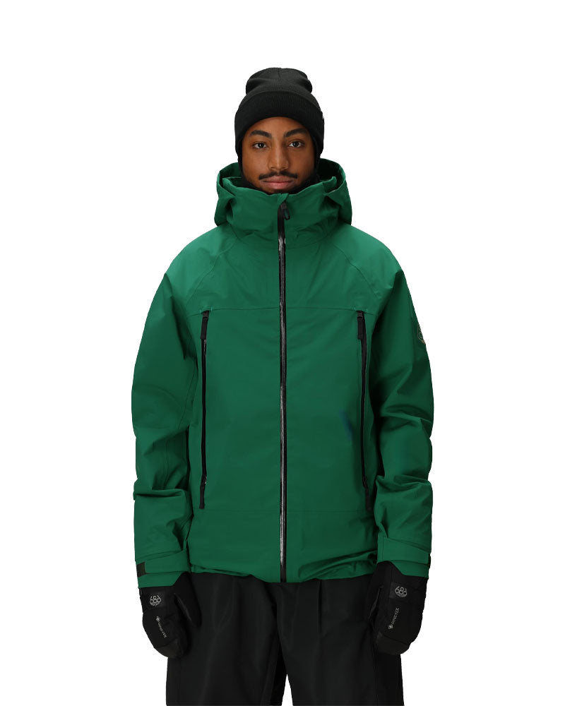 686 Men's Smarty 3-In-1 Rodeo 3L Jacket Emerald Green 2026 – The