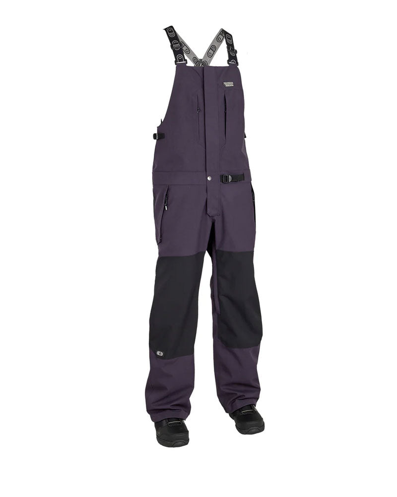 Airblaster Men's Stretch Krill Bib Pant Vintage Black 2025