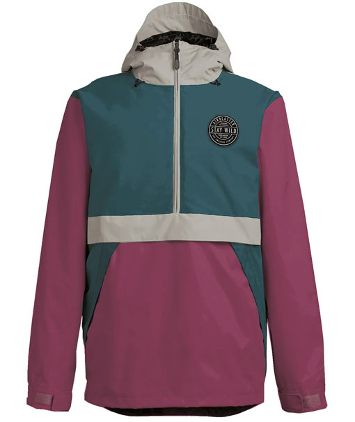 Airblaster Men's Trenchover Jacket Plum/Sand 2024