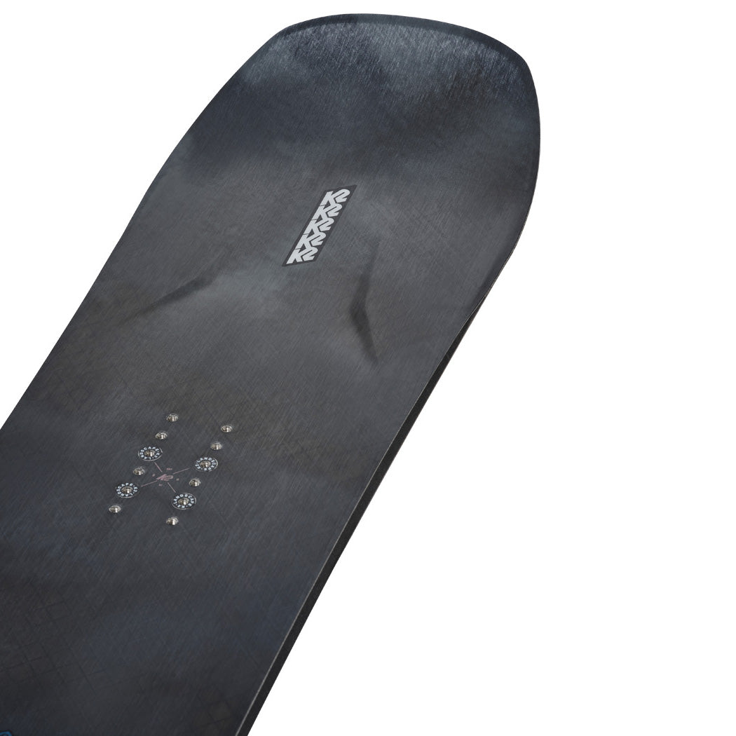 The North Star in the K2 Snowboarding snowboard offering, and the marquee of the Landscape Collection, the Alchemist is a hard-charging, directional freeride board for the skilled rider.