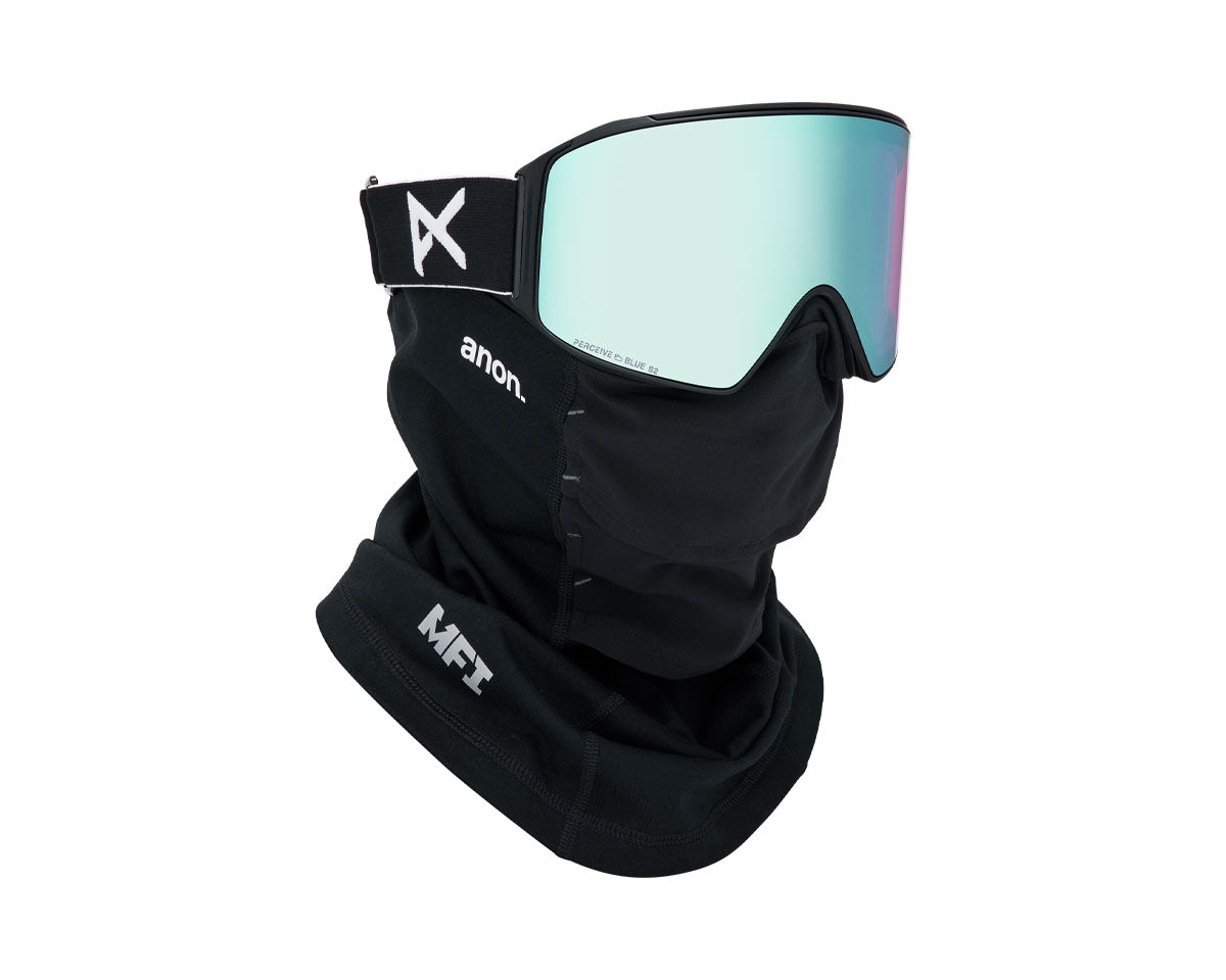 Anon M4 Goggle Black/Perceive Variable Blue + Bonus Lens + MFI Face Mask 2026