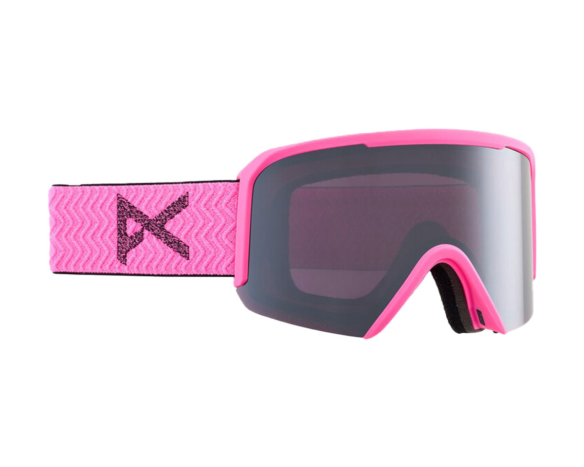 Anon Nesa Goggle Pink/Perceive Sunny Onyx + Perceive Cloudy Burst