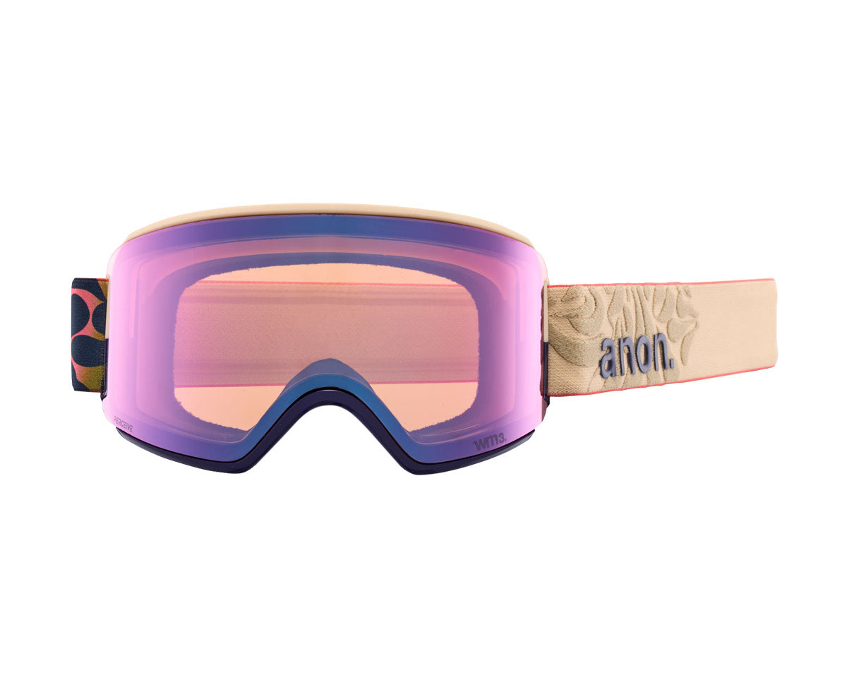 Anon Women's WM3 MFI Goggle Focal/Perceive Variable Blue + Perceive Cloudy Pink 2025