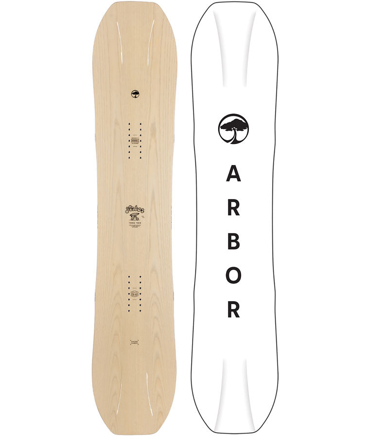 Arbor Men's Terratwin Camber Snowboard 2024 The Source Snowboard & Skate