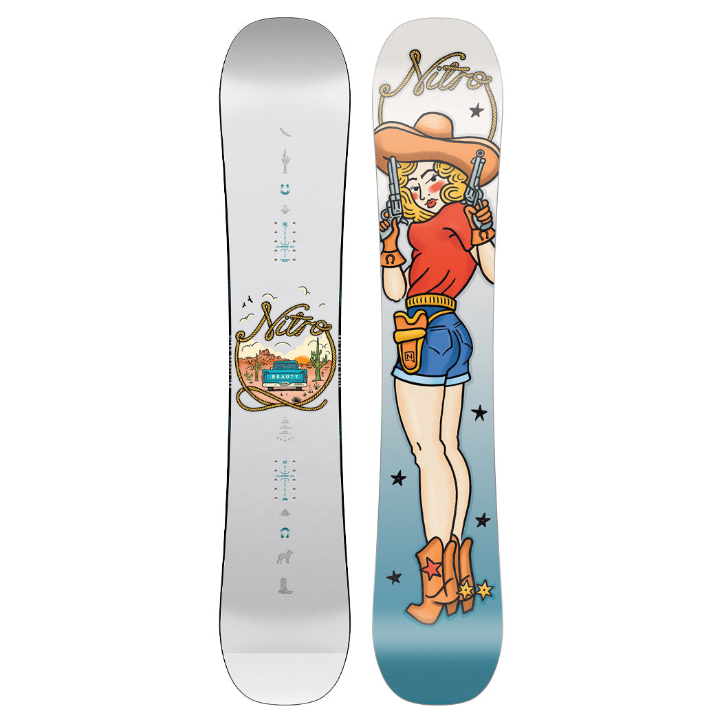 Nitro Women's Beauty Snowboard 2026 – The Source Snowboard & Skate
