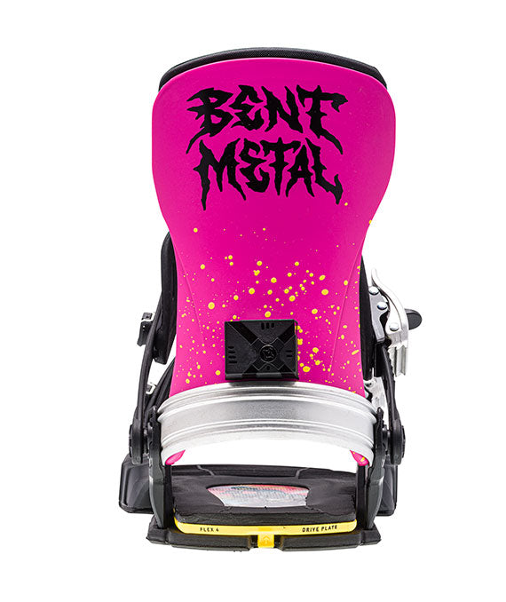 Bent Metal Womens Metta Snowboard Bindings (Pink) main image 1