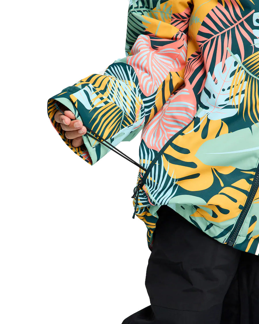 Burton Kids' Hillslope Jacket Oversized Tropical 2026
