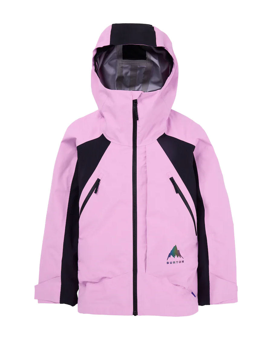 Burton Kids' Outbeam 3L Jacket System Orchid Purple/True Black