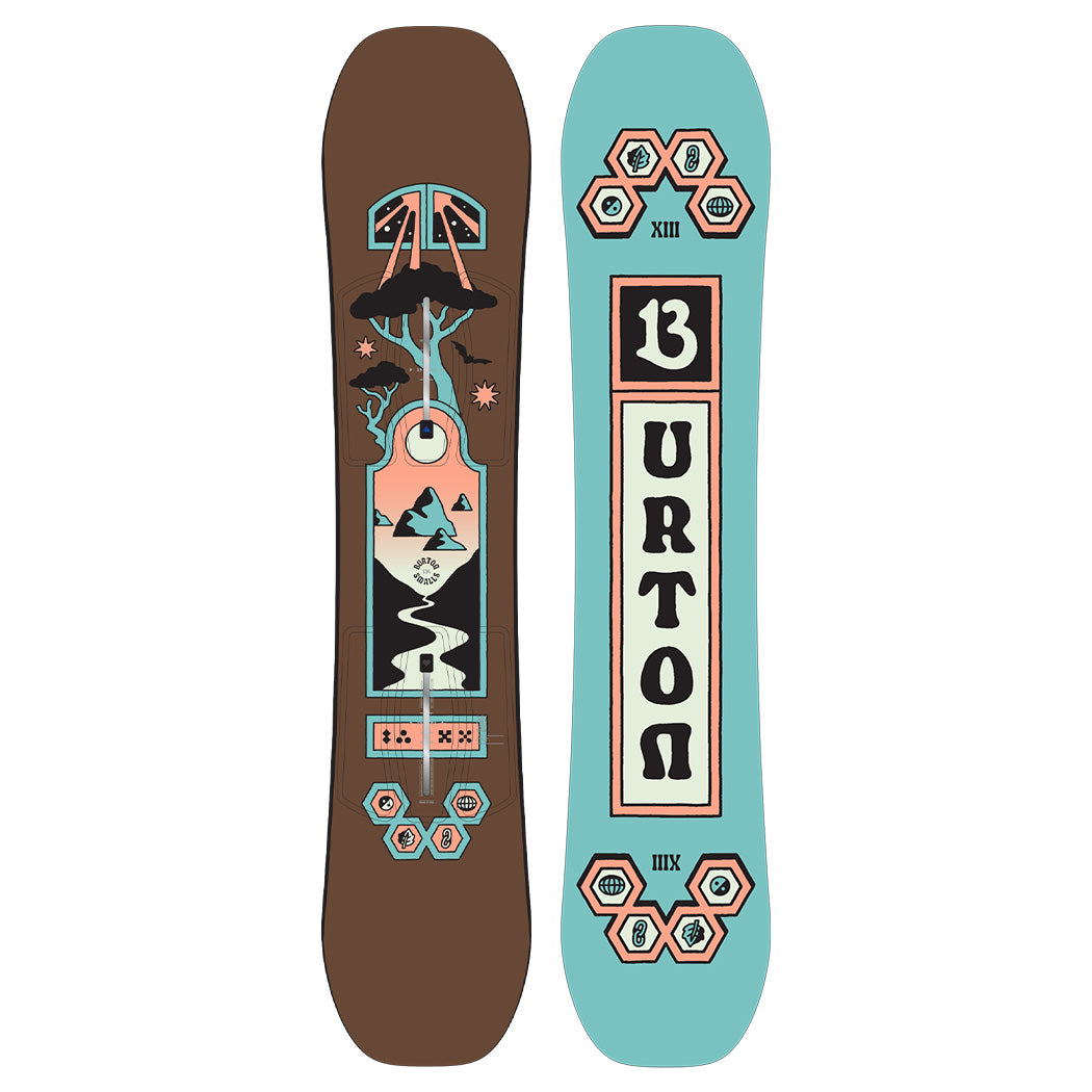 Burton Kids' Smalls Snowboard Brown/Blue 2027