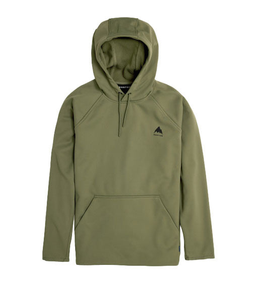 Burton Women's Crown Weatherproof Pullover Fleece Forest Moss 2024