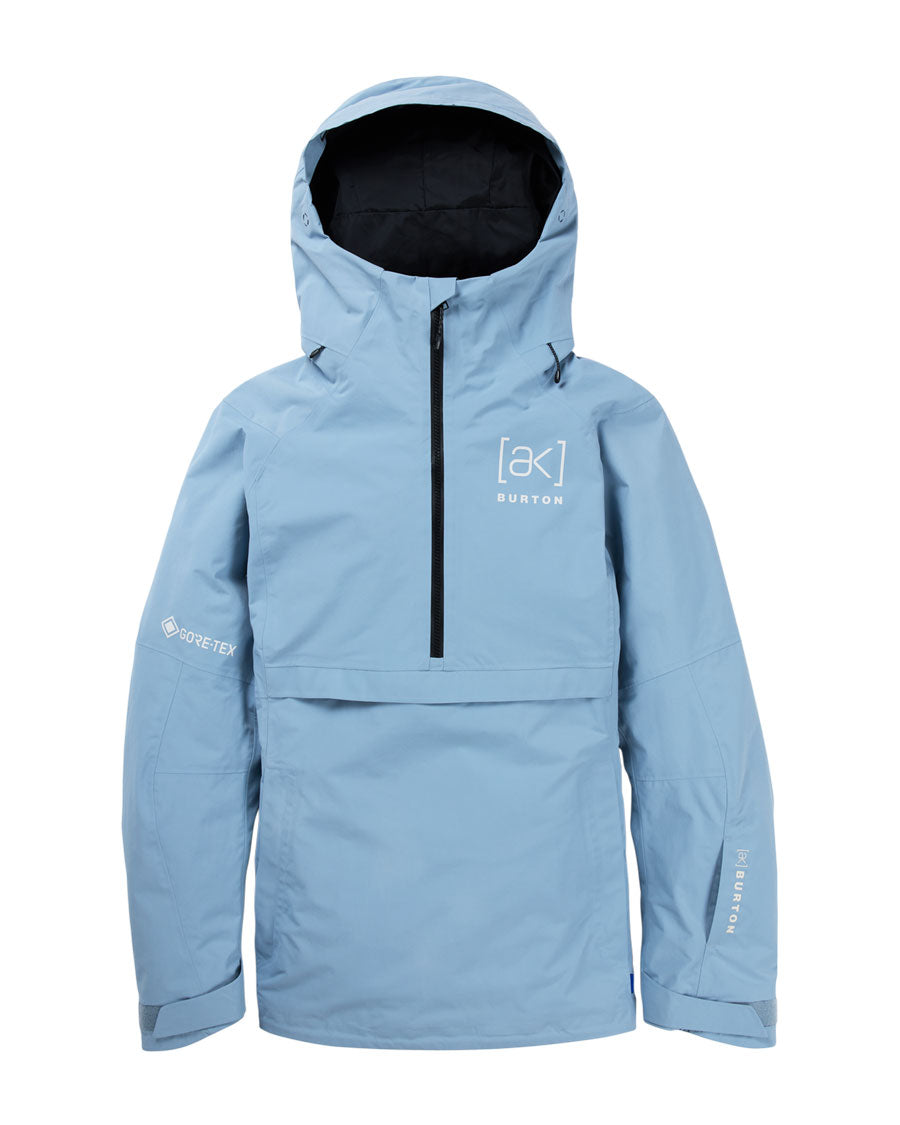 Burton Women's [ak] Kimmy Gore-Tex 2L Anorak Dusty Blue 2025 – The