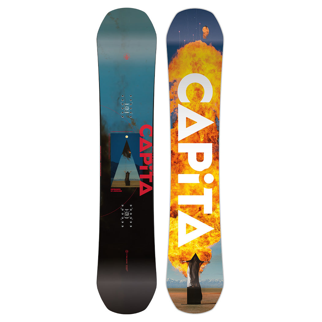 CAPiTA Defenders of Awesome 17-18 148㎝ Capita Men's Defenders Of Awesome (DOA) Snowboard 2025 – The