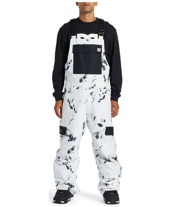 DC Men's Docile Bib Pant Snow Camo 2024 The Source Snowboard & Skate