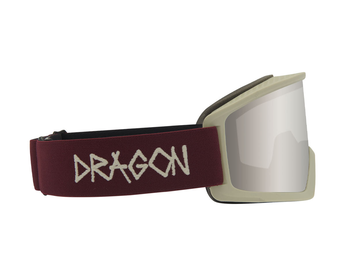 Dragon Dx3 Plus Otg Goggle Oldskool/Ll Silver Ion + Amber 2026