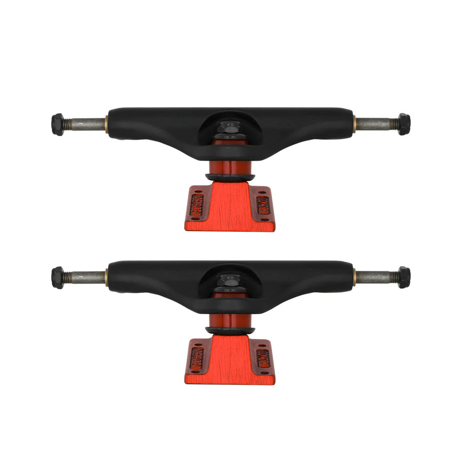Independent Trucks Stage XI Splatter Span Black/Ano Red 144