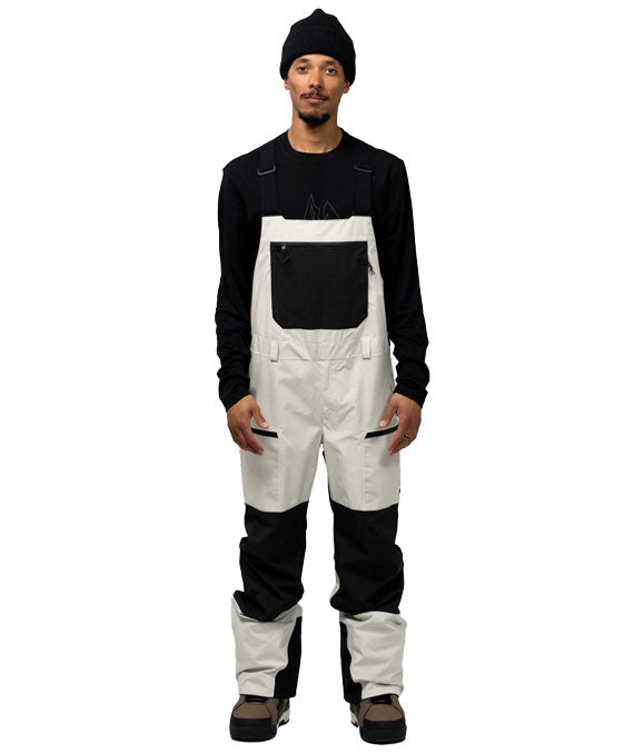 Jones Men's Mtn Surf Bib Pant Mineral Gray 2024