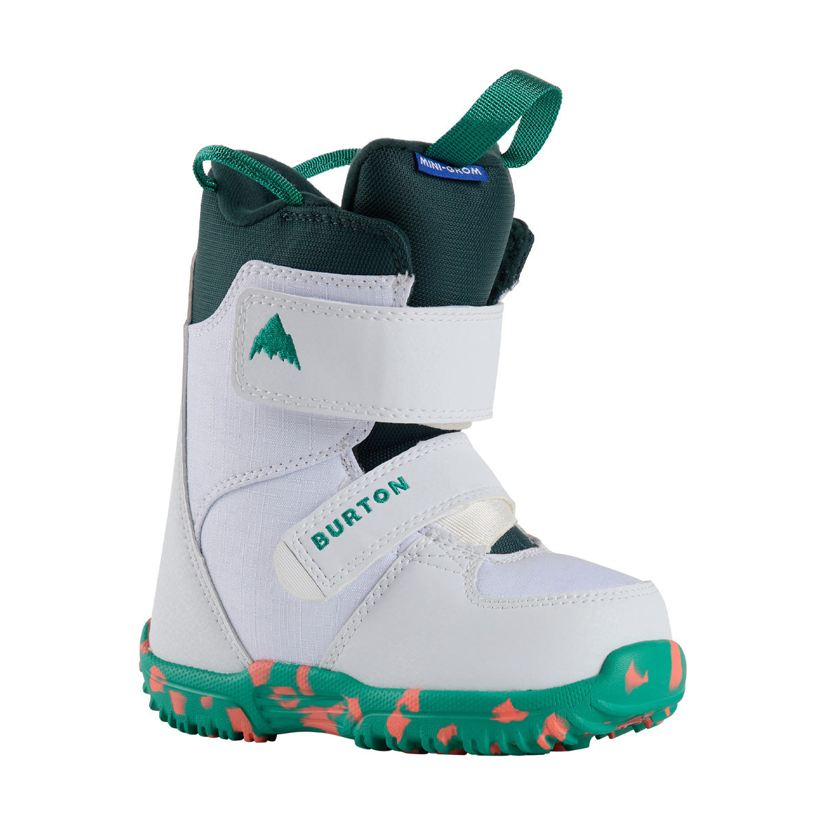 Burton Kids' Mini Grom Boot White 2026 – The Source Snowboard & Skate