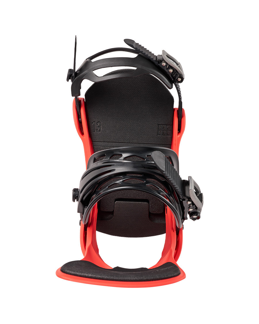 Burton Men's Cartel Re:Flex Snowboard Bindings Hot Tamale 2027