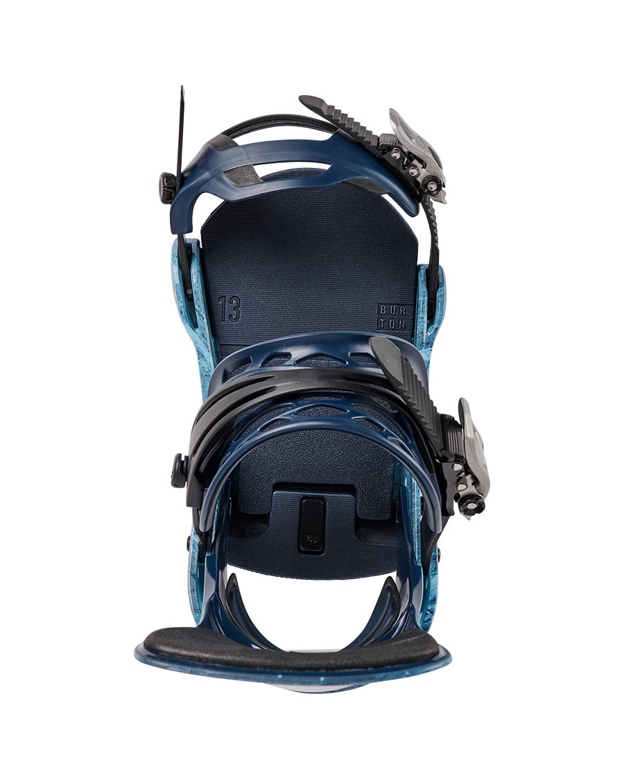 Burton Men's Cartel X Re:Flex Snowboard Bindings Marbled Stone 2027
