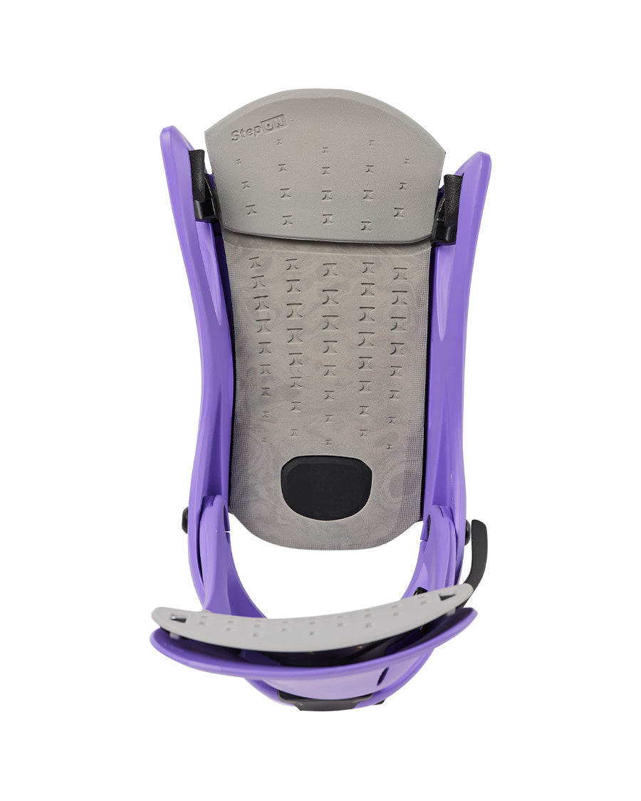 Burton Men's Step On® Genesis Re:Flex Snowboard Bindings Purple Voltage 2027