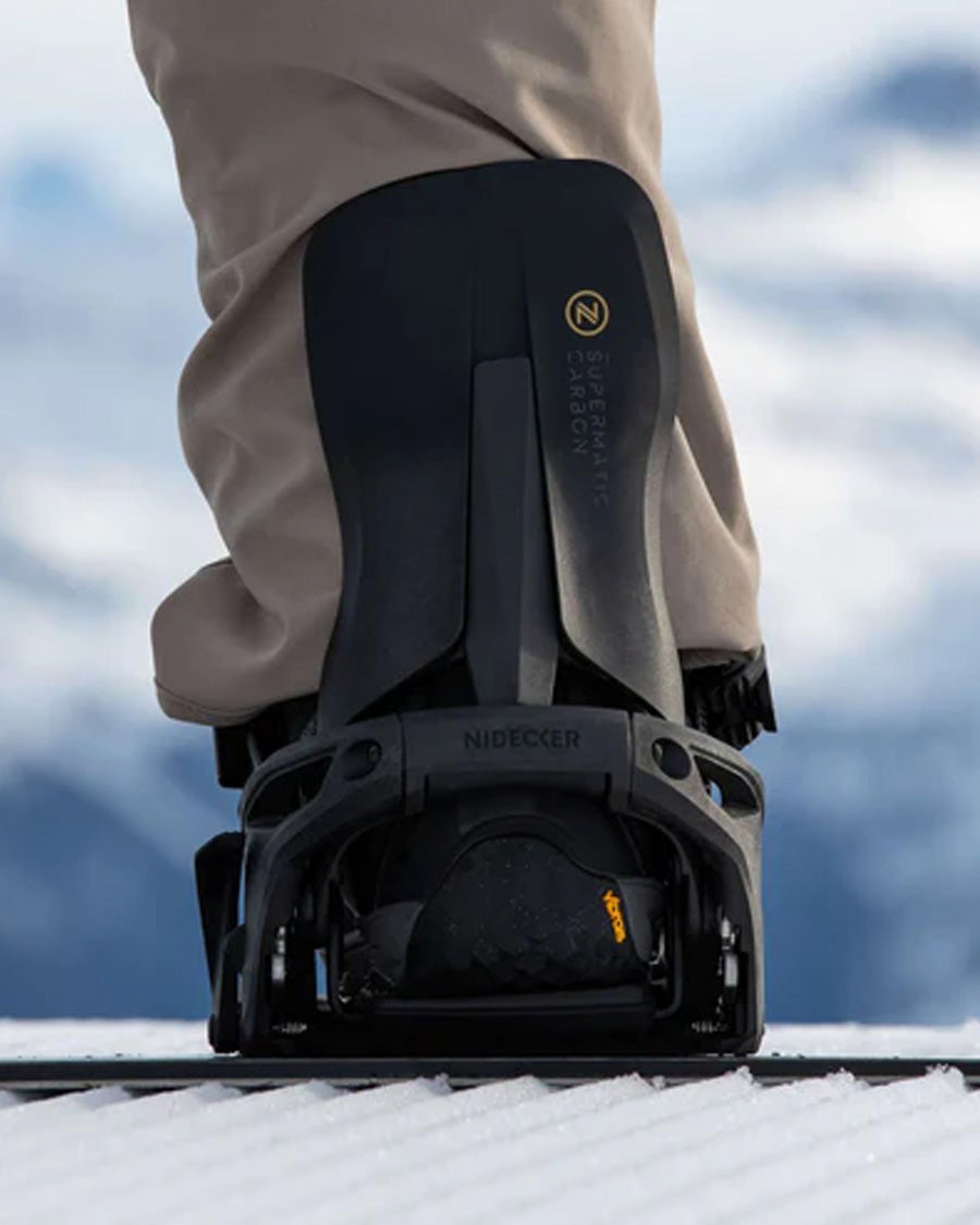 Nidecker Men's CARBON Supermatic® Binding Black 2026