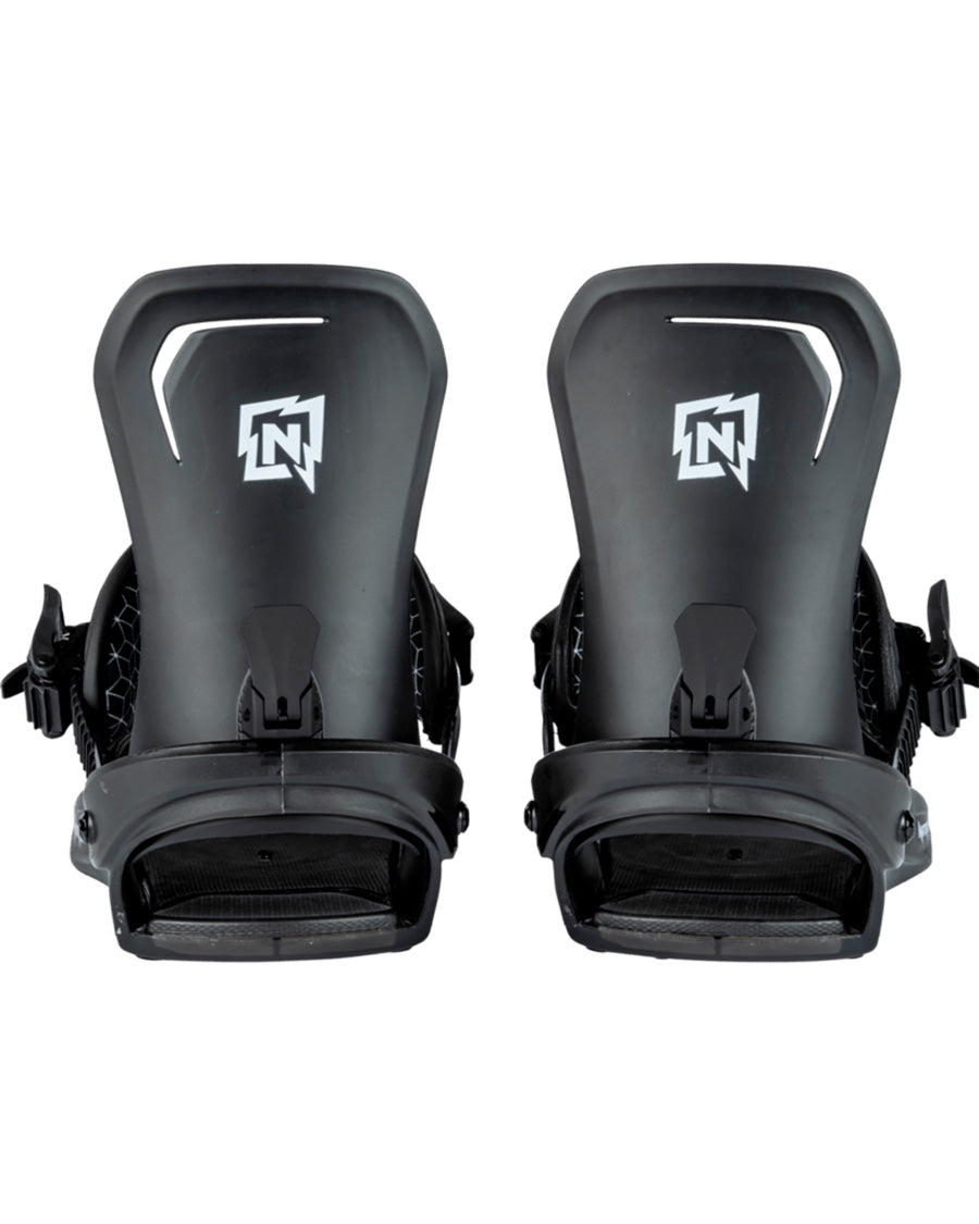 Designed for the younger riders looking to transition out of the smaller snowboard set-ups into a chassis that can speed up their progression and fit their boot size correctly. Pro-level technologies and user-friendly designs are packed into a smaller package to maximize comfort and foothold for the younger generation to progress past their wildest dreams.