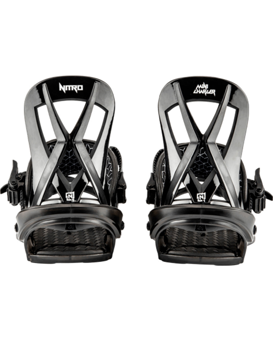 Get ready for some top-shelf performance and strength, packed into the perfect mid-sized step binding perfected for today’s rippers who have outgrown their first pair of bindings, but still need a binding to fit their ever-growing boot size! Engineered specifically to be a seamless transition from the Charger Micro binding into something with a little more punch.