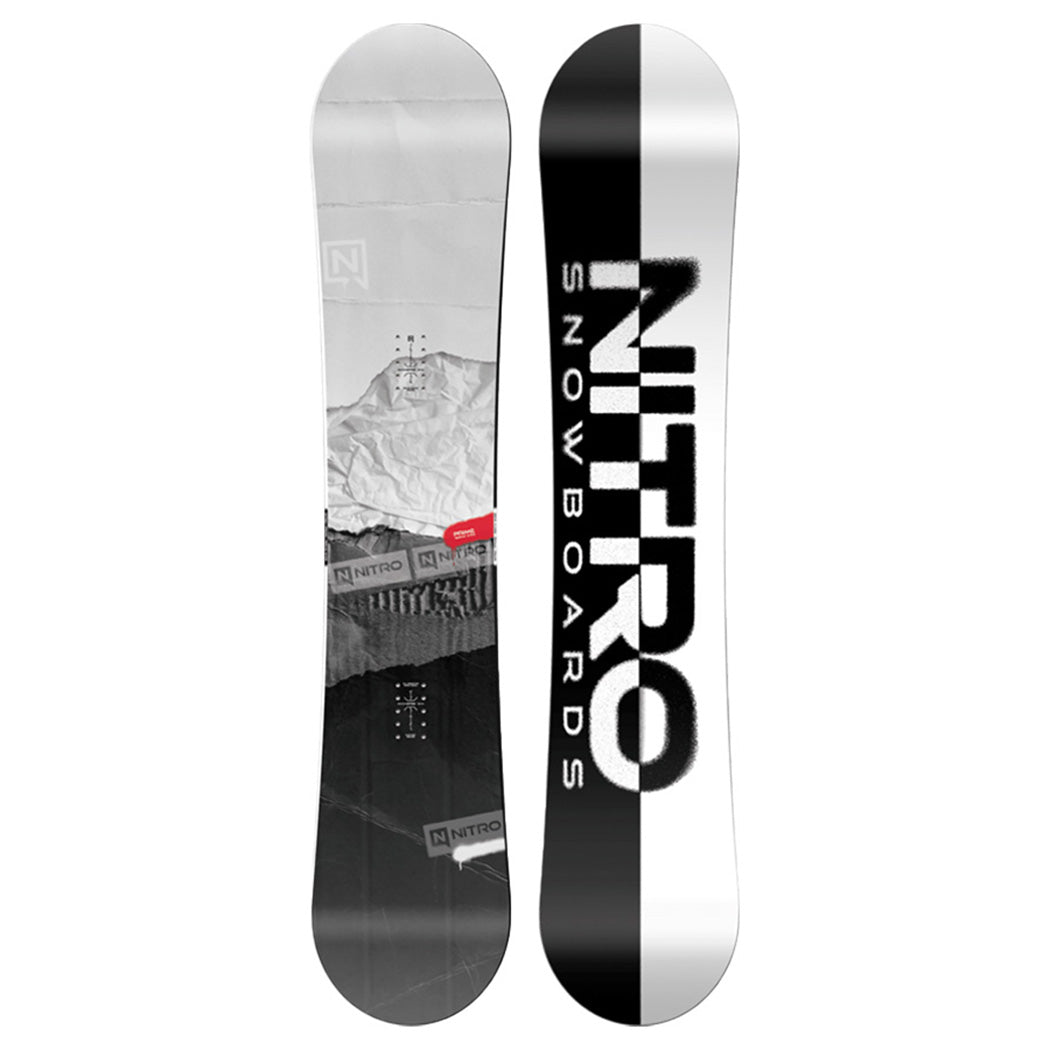 mens nitro snowboard The 2026 Team floating side The 2026 Nitro Prime Raw