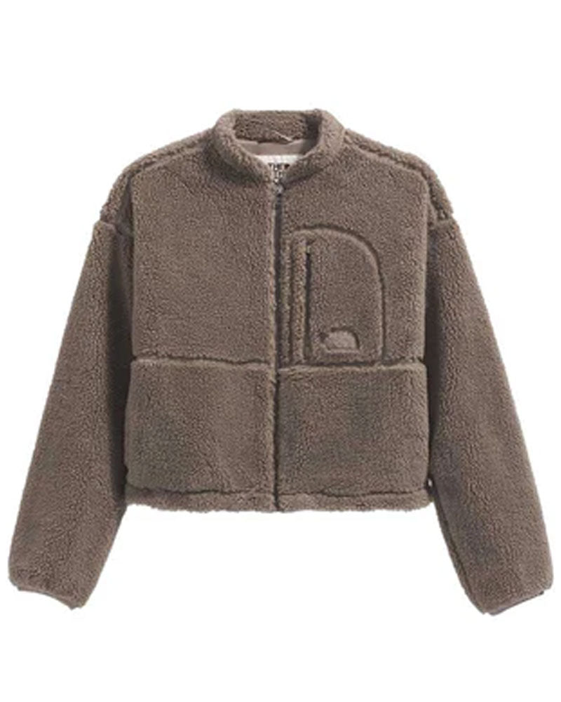 The North Face Women's Extreme Pile 2 Full Zip Jacket Mocha Brown
