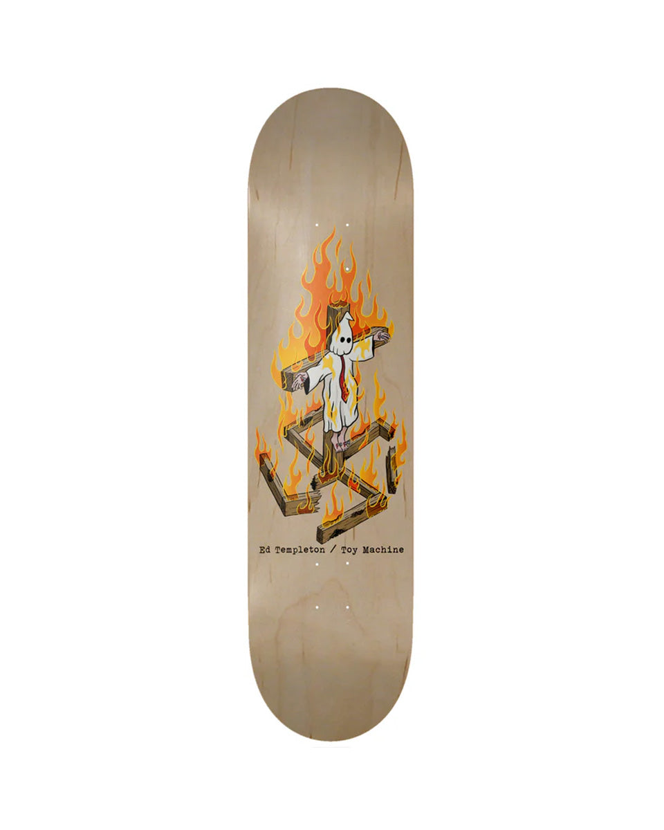 Toy Machine Templeton Charred Cross Deck – The Source Snowboard