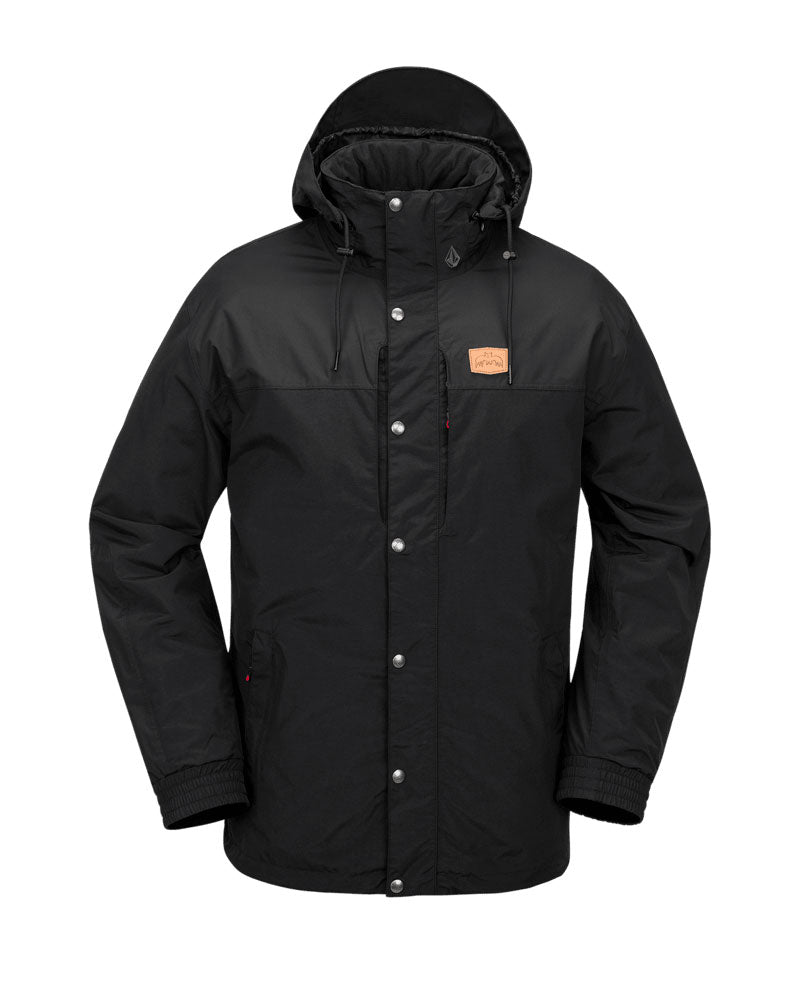 Volcom Men's Longo Gore-Tex Jacket Black 2025 – The Source
