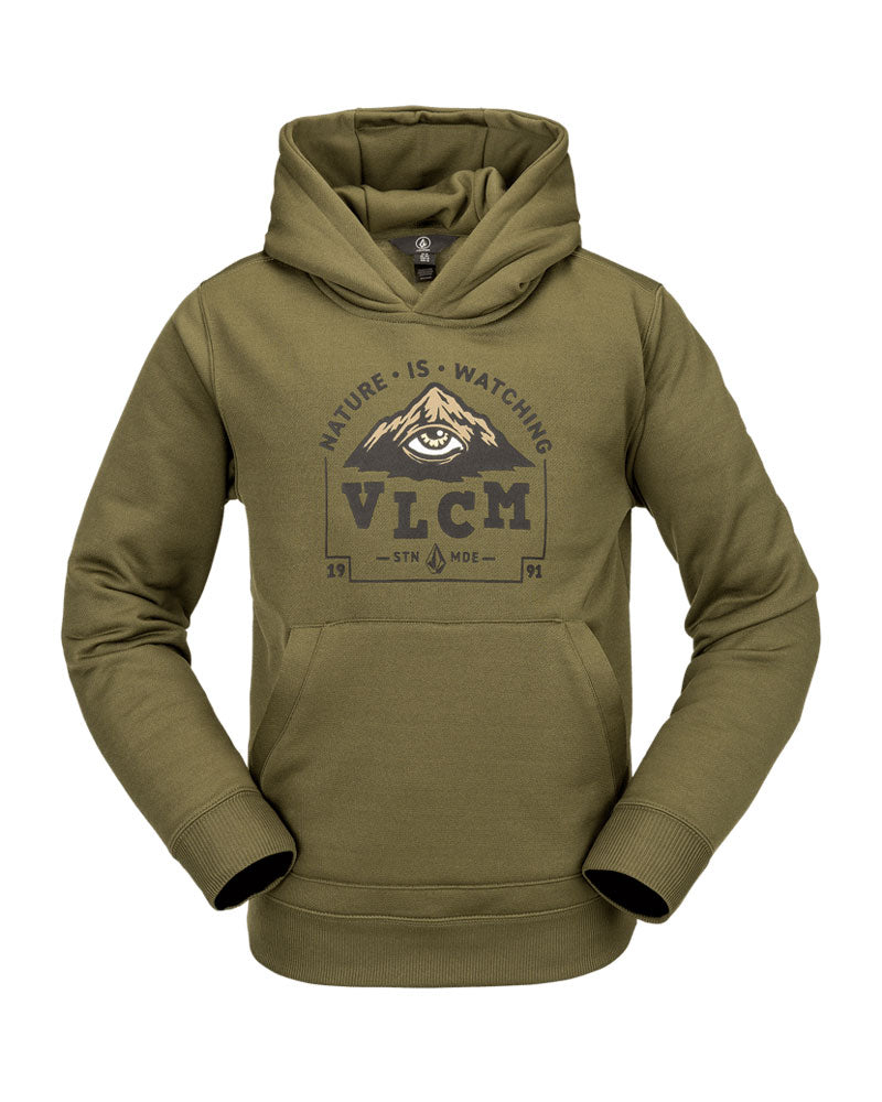 Volcom Kids' Hydro Fleece Hoodie Ivy 2025 – The Source Snowboard