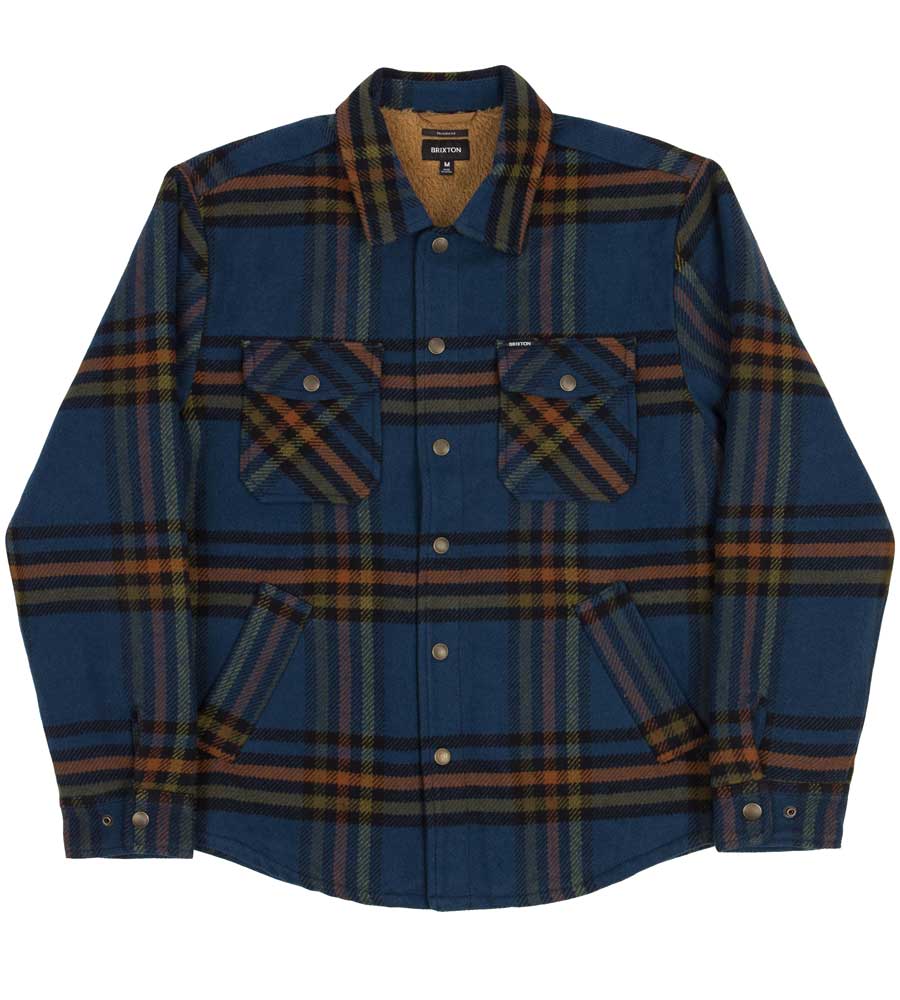 Brixton Bowery Lined Jacket - Marine Blue – The Source