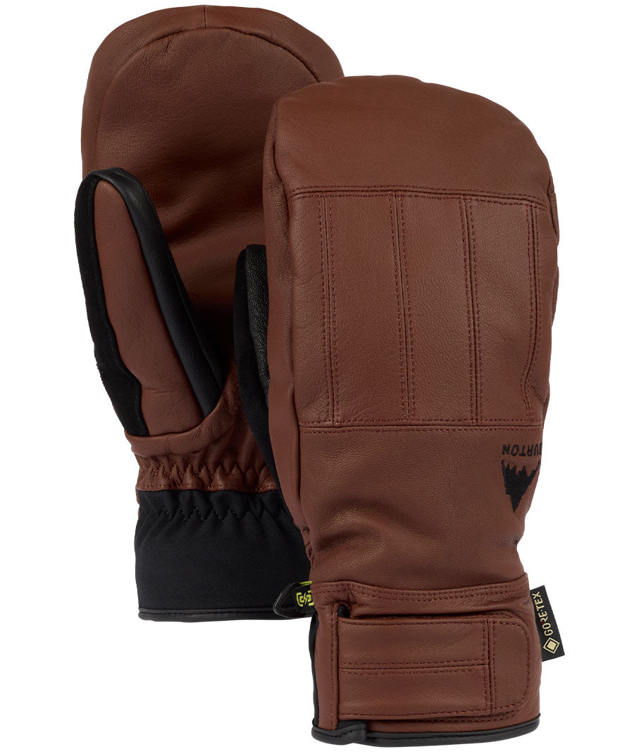 Burton Men's Gondy Gore-Tex Leather Mitts Brown 2024 – The Source