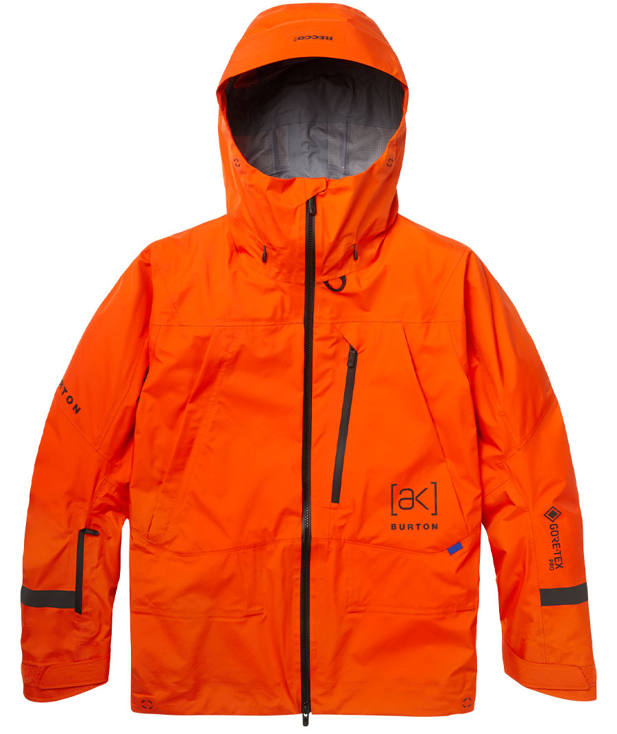 Burton Women's [ak] Tusk GoreTex Pro 3L Jacket Signal Orange 2023