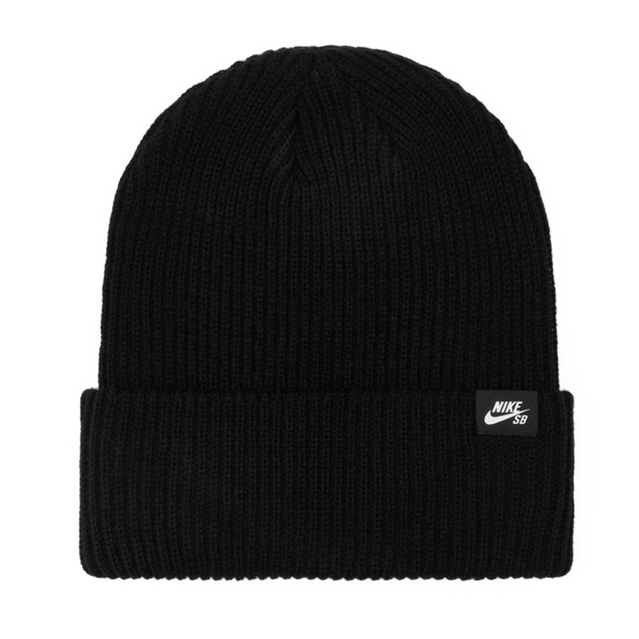 Nike SB Fisherman Roll-Cuff Beanie - Black
