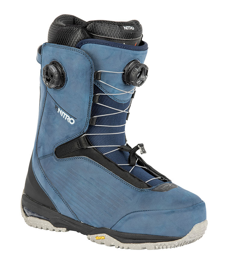 nitro chase boa snowboard boots Nitro Chase BOA Snowboard Boot Blue Steel 2023 – The Source Snowboard & Skate