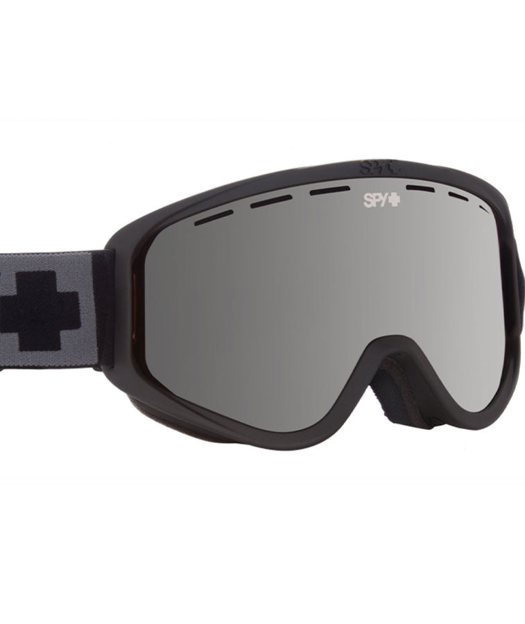 Spy Woot Goggle Matte Black/Silver Spectra Mirror + Bonus Lens 2023