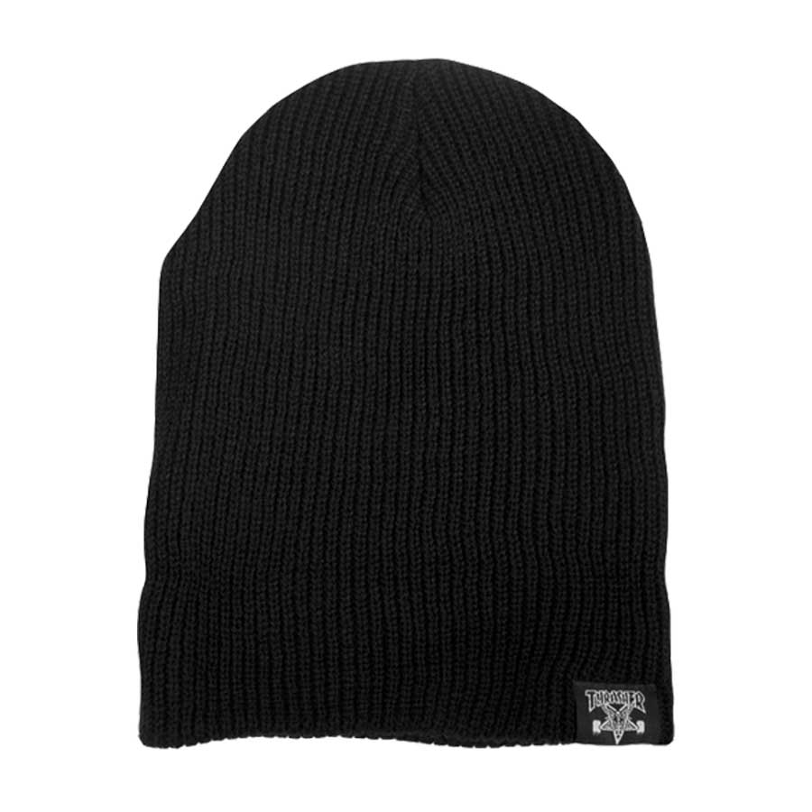 Thrasher Skategoat/Skate And Destroy Beanie - Black