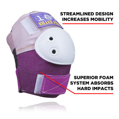 187 Kids' Six Pack Pad Set Purple