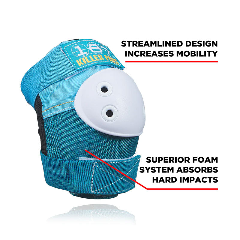 187 Kids' Six Pack Pad Set Teal