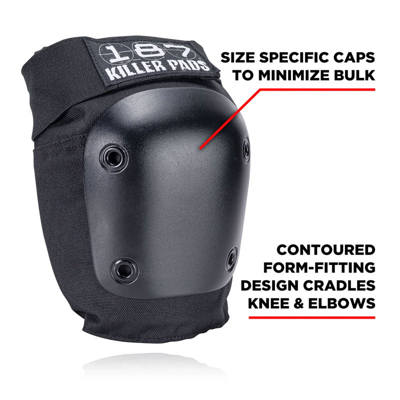 187 Toddlers' Six Pack Pad Set Black