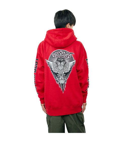 1910 Eagles Dare Hooded Sweatshirt Red 2024