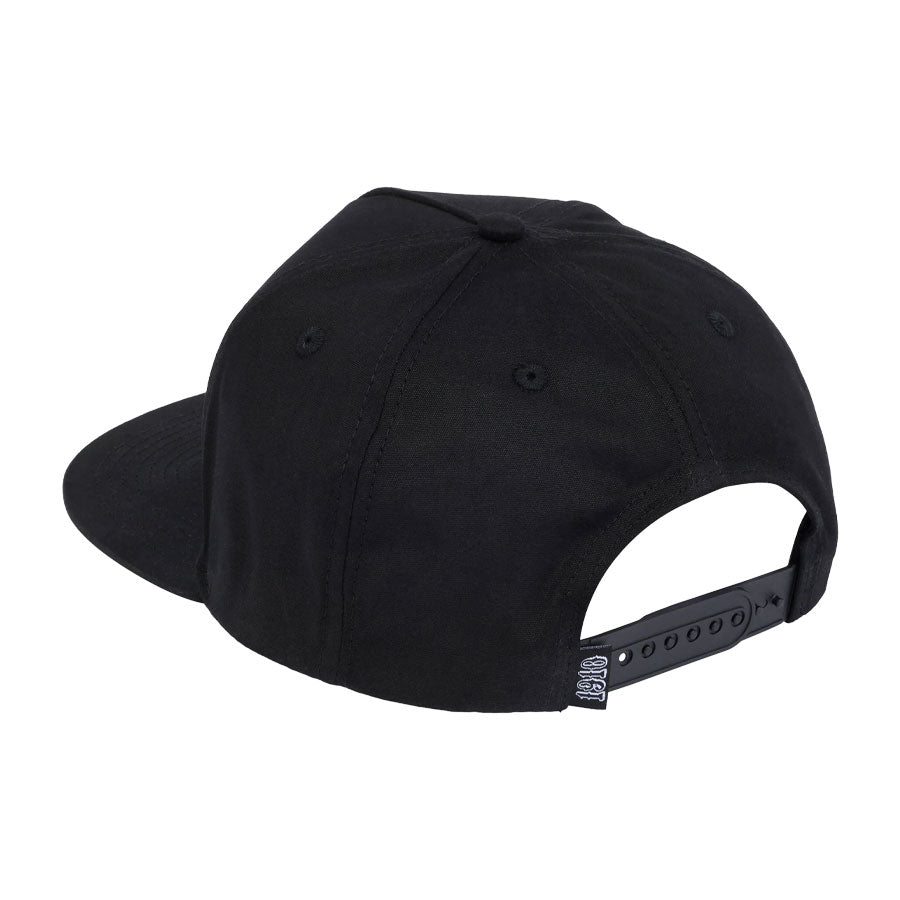 1910 Ozma Snapback Hat Black