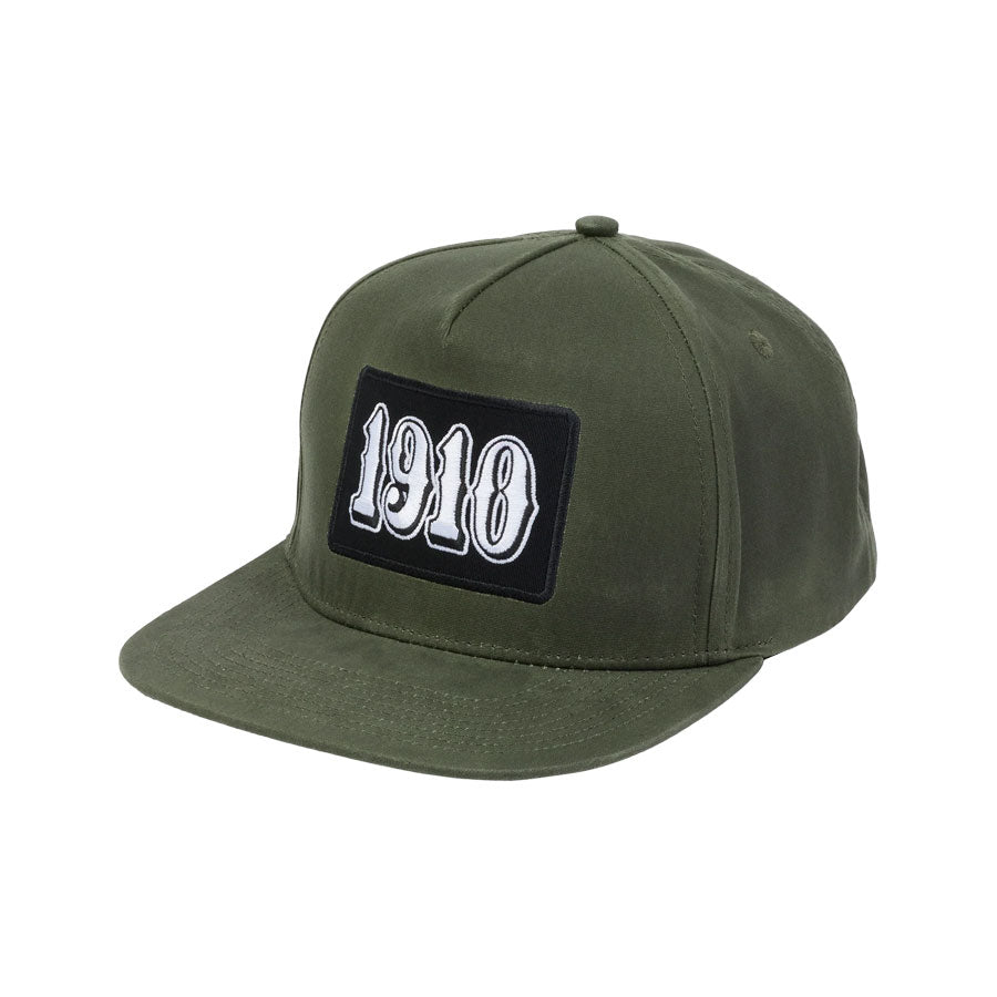 1910 Ozma Snapback Hat Olive