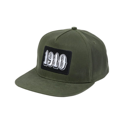1910 Ozma Snapback Hat Olive