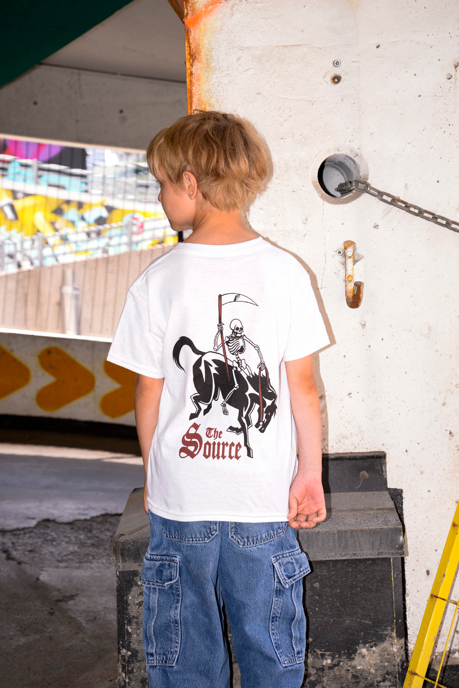 The Source Kids' Apocalypse Rider T-Shirt White