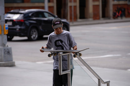 The Source Kids' S Block T-Shirt Heather Grey