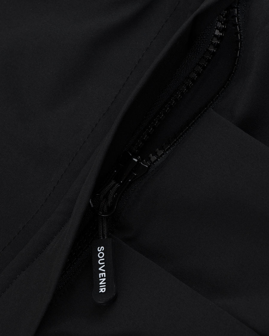 Souvenir 3-Ply Ripstop Shell Jacket Black 2026 – The Source