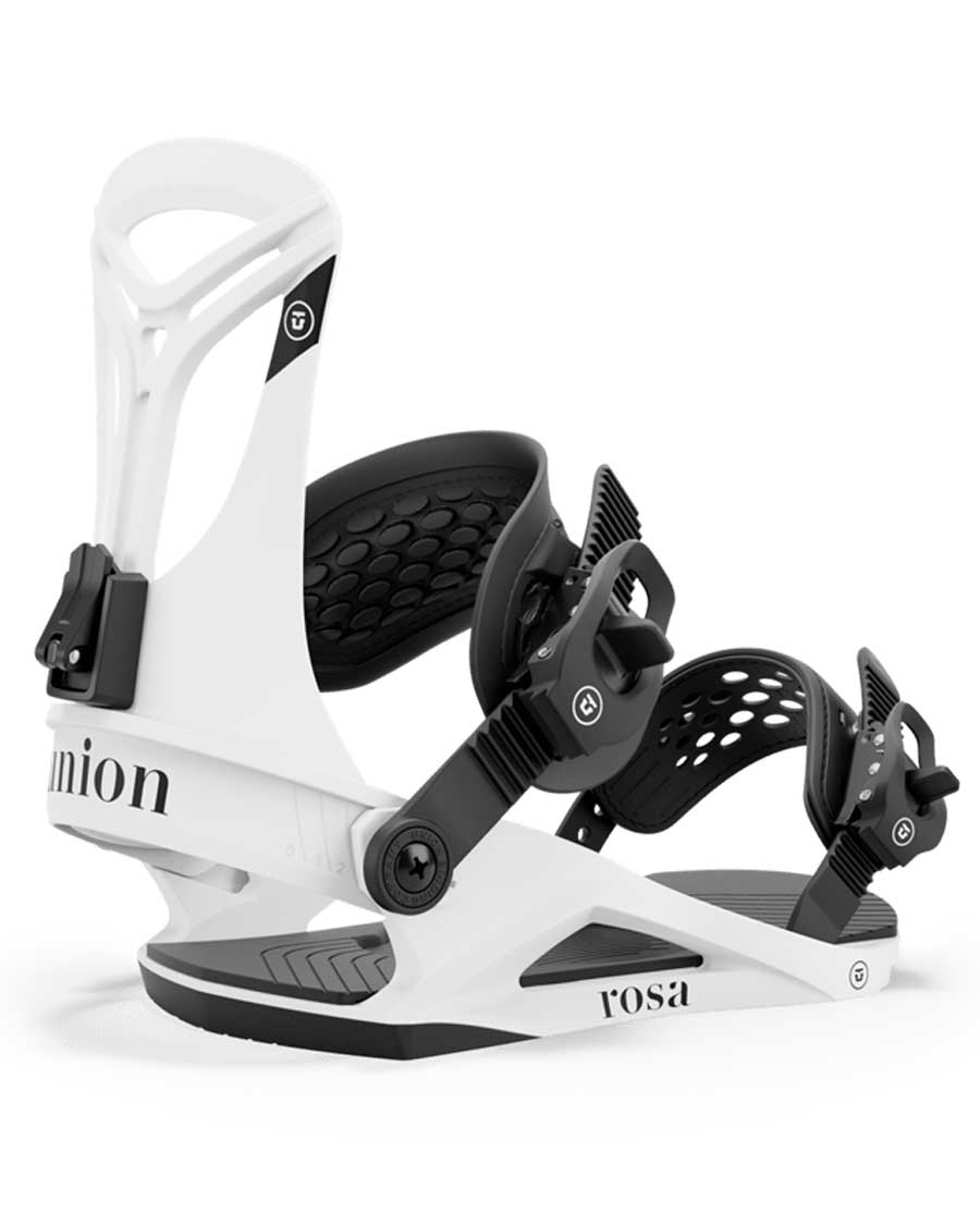 Union Women's Rosa Binding White 2025 – The Source Snowboard & Skate